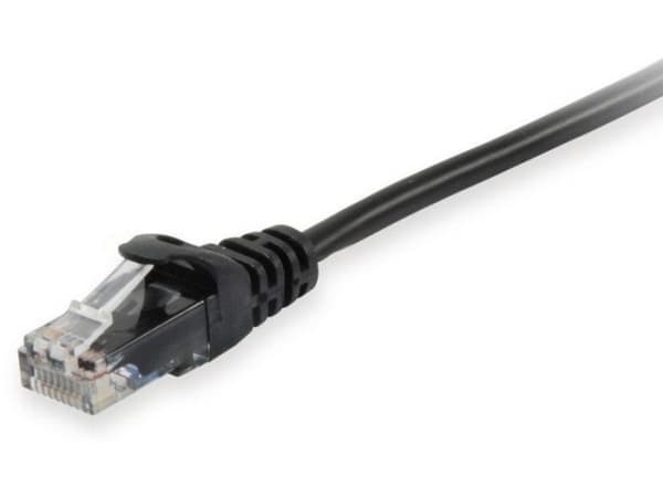 Utstyr Patchkabel Cat6A U/UTP 2xRJ45 5,00m schwarz LSZH