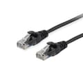 Miniatyrbilde 2 av 4: Utstyr Patchkabel Cat6A U/UTP 2xRJ45 5,00m schwarz LSZH