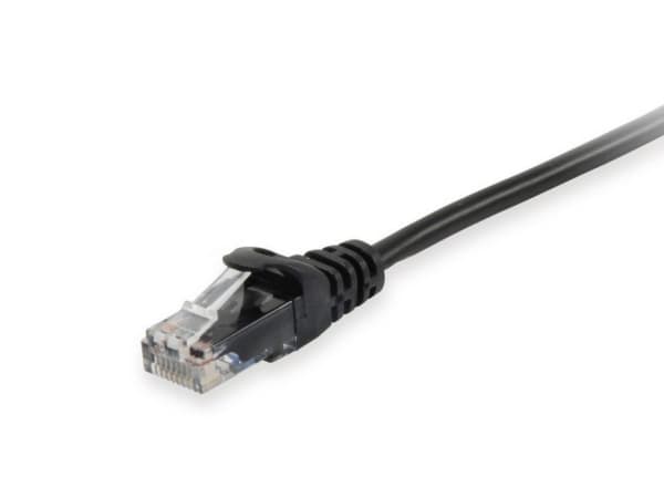 Utstyr Patchkabel Cat6A U/UTP 2xRJ45 5,00m schwarz LSZH