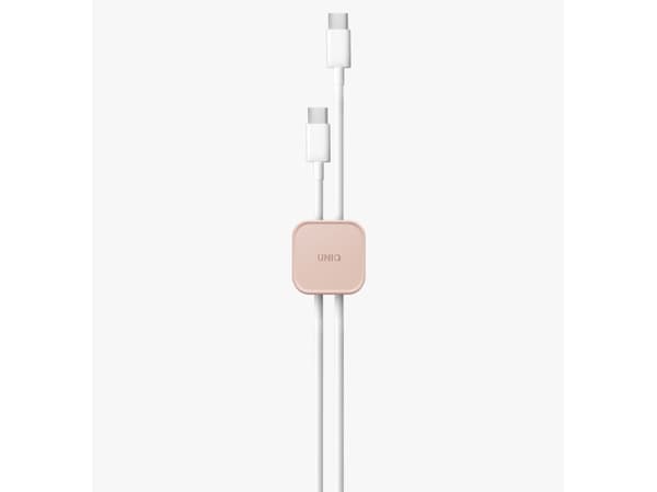 UNIQ Pod selvklebende kabelopplegg 8stk rosa/rød rosa
