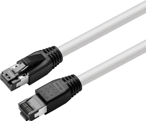 MicroConnect CAT8.1 S/FTP 2m White LSZH