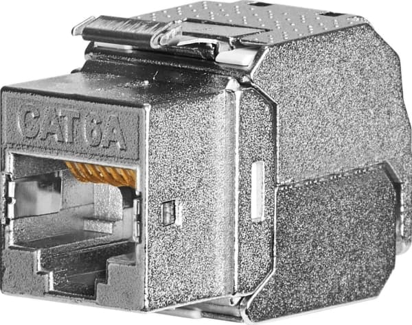 EFB RJ45 Keystone STP, Cat.6A, 500MHz, sertifioitu
