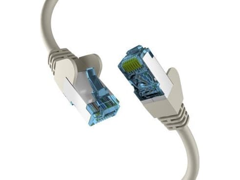 EFB-Elektronik RJ45 PATCH KAAPELI Cat.7 raakakaapelilla RAW KAAPELI GREY 15m S/FTP PIMF verkkokaapeli LAN DSL (EC020200127)