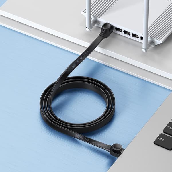 Baseus RJ45 Nätverk Kabel 10m High Speed - Svart