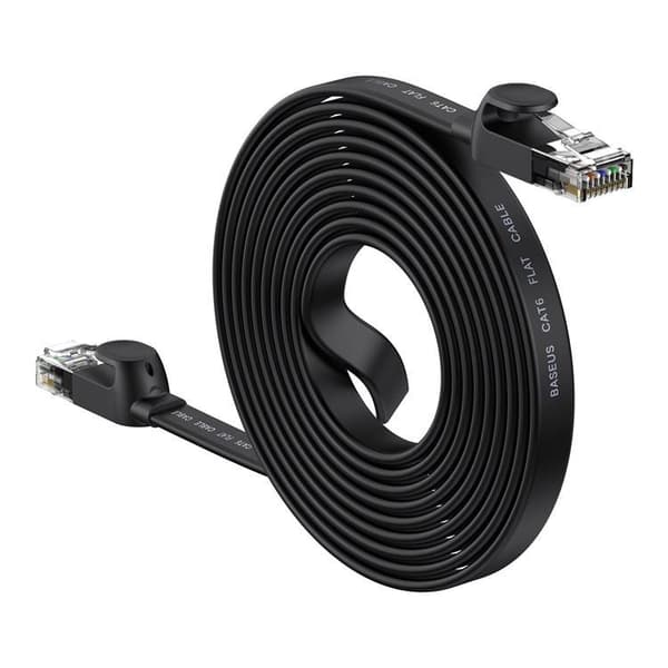 Baseus RJ45 Nätverk Kabel 10m High Speed - Svart