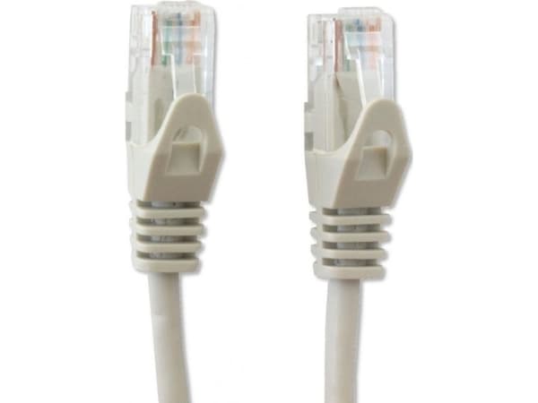 Techly Techly Patch cord Cat5e UTP 0,25m szary CCA