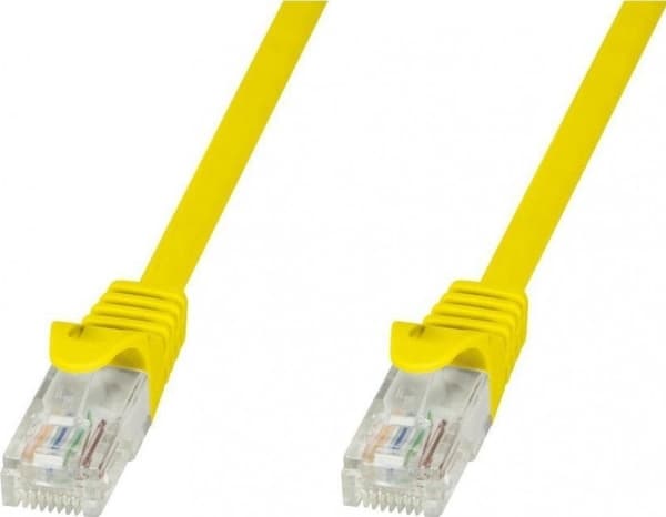 Techly ICOC CCA5U-015-YET, 1,5 m, Cat5e, U/UTP (UTP), RJ-45, RJ-45, Gul