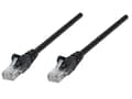 Miniatyrbilde 1 av 3: Intellinet Cat6, UTP, 1m, 1 m, Cat6, U/UTP (UTP), RJ-45, RJ-45, Sort