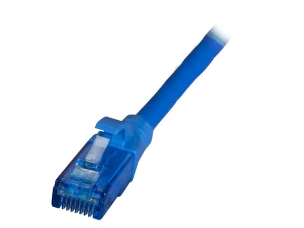 EFB Elektronik K8109BL.0,5, 0,5 m, Cat6a, U/UTP (UTP), RJ-45, RJ-45