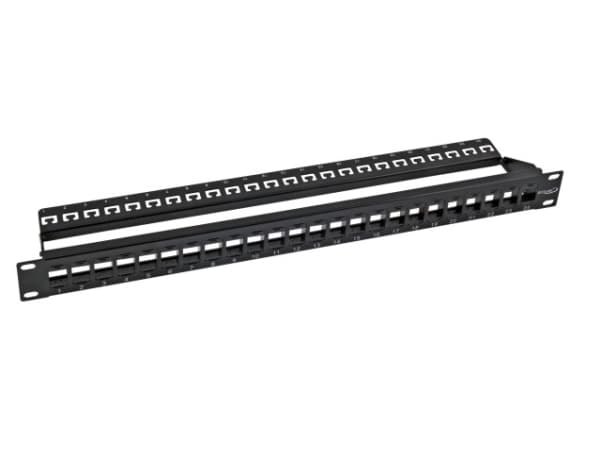 EFB Elektronik 11124115, Svart, Stål, 1U, 482,6 mm, 43,6 mm, 92,7 mm