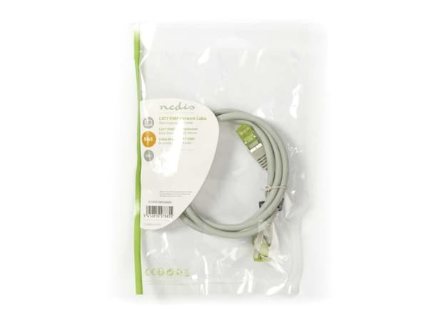 Nedis CCGP85420GY10, 1 m, Cat7, U/FTP (STP), RJ-45, RJ-45