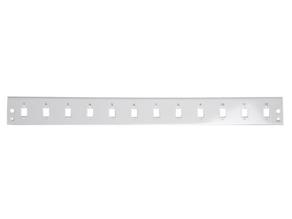 EFB Elektronik VSB-FP-24SC-S, Rackmontering, 1U, Fiber, Grå, Metall