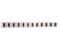 Miniatyrbilde 3 av 4: EFB Elektronik SB-FP-S-12SC-D-V-OM3, Rackmontering, 1U, Fiber, SC, Sort, Metall