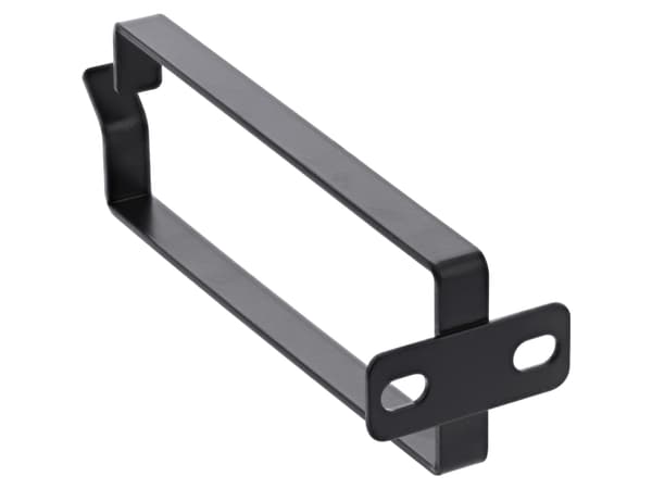 InLine 19110U, Kabelbrakett, Universell, Stål, Sort