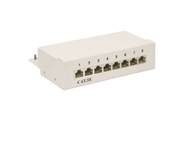 M-CAB - Patch-panel - CAT 5e - STP - RJ-45 X 8 - beige