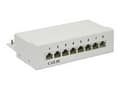 Miniatyrbild 1 av 4: M-CAB - Patch-panel - CAT 5e - STP - RJ-45 X 8 - beige