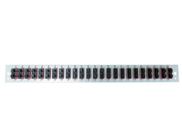 EFB Elektronik SB-FP-24SC-D-V-OS2, Rackmontering, 1U, Grå, Metall, 432 mm, 13 mm