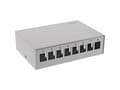 Miniatyrbilde 1 av 5: InLine 76268, DIN-skinne, RJ-45, Grå, SPCC