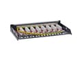 Miniatyrbilde 4 av 5: InLine 76818B, RJ45, Cat6a, Sort, Veggmontering, 0.5U, 23 mm