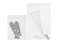 Miniatyrbilde 5 av 5: InLine 76818B, RJ45, Cat6a, Sort, Veggmontering, 0.5U, 23 mm