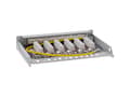 Miniatyrbilde 4 av 5: InLine 76816A, RJ45, Cat6a, Grå, Rackmontering, 0.5U, 23 mm