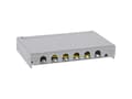 Miniatyrbilde 2 av 5: InLine 76816A, RJ45, Cat6a, Grå, Rackmontering, 0.5U, 23 mm