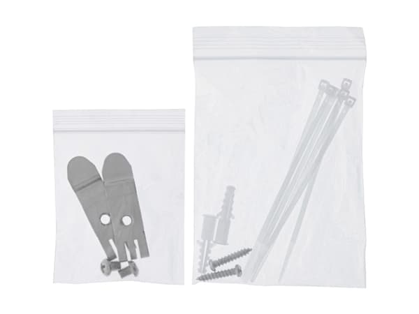 InLine 76816B, RJ45, Cat6a, Sort, Rackmontering, 0.5U, 23 mm