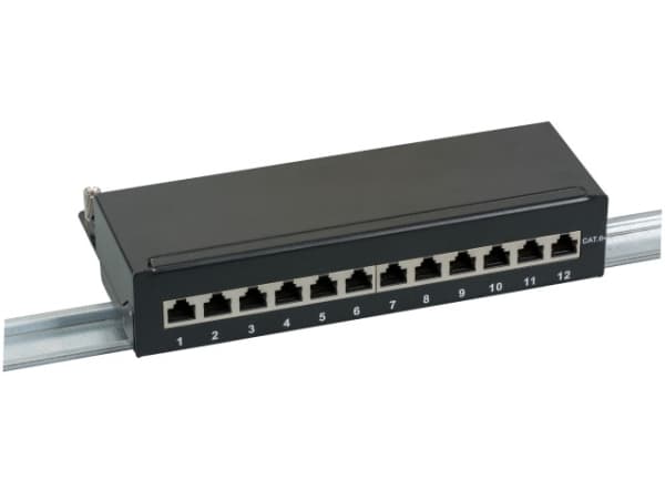 EFB Elektronik 37737SW.12, 10000 Mbit/s, RJ-45, Cat6a, 22/24, 50 N, Lajittelu