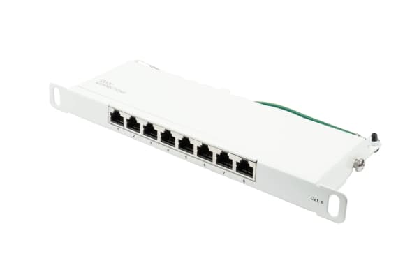 Alcasa GC-N0125, Gigabit Ethernet, RJ-45, Cat6, S/UTP (STP), 22/26, Vit
