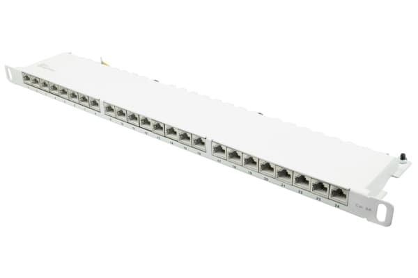 Alcasa GC-N0143, 10 Gigabit Ethernet, RJ-45, Cat6a, S/UTP (STP), 22/26, Valkoinen