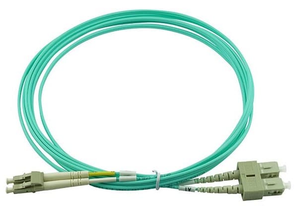 BlueOptics 055702K512000050M-BO, 50 m, LC/APC, OM3, 2x LC, 2x SC