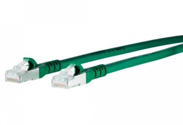 METZ CONNECT 1308450355-E Verkkokaapeli 0,3 m Cat6a SF/UTP (S-FTP) vihreä (1308450355-E)