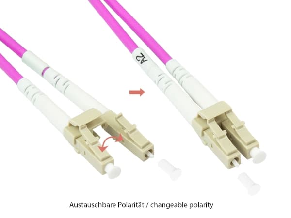 Alcasa LW-P810LC4, 10 m, OM4, LC, LC, LC