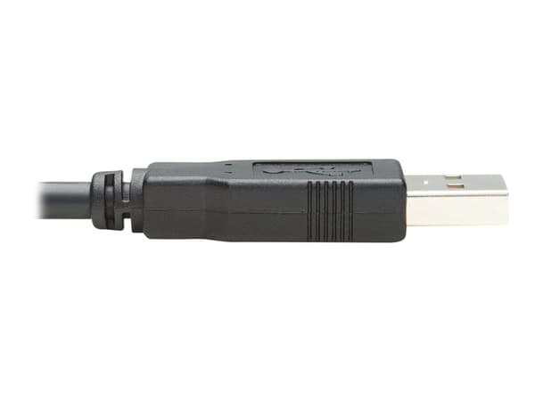 Eaton Tripp Lite Series USB Type-A to RJ45 Rollover Console Cable, M/M, Black - 10 ft. - Seriell kabel - USB (hann) til RJ-45 (hunn) - 3.05 m - dobbe
