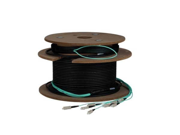 EFB Elektronik O8341L40OM3, 40 m, U-DQ(ZN) BH, OM3, 12x SC, 12x SC