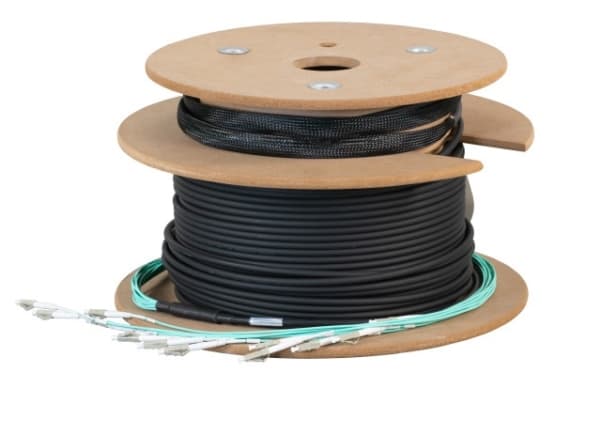 EFB Elektronik O8342L200OM3, 200 m, U-DQ(ZN) BH, OM3, 12x LC, 12x LC