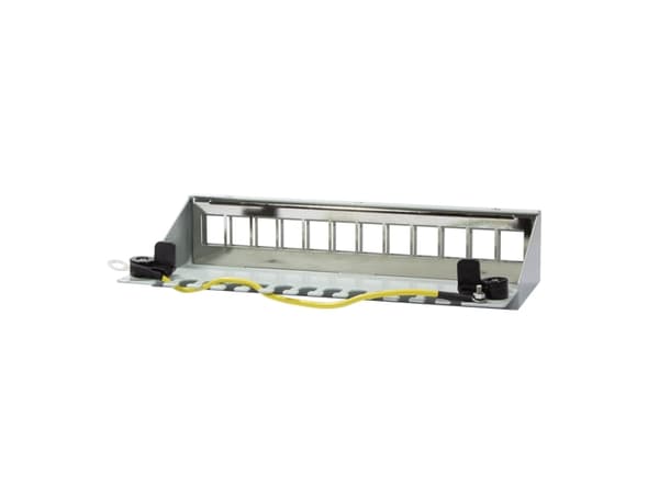 LogiLink NK4052, 10 Gigabit Ethernet, Cat6a, Grå, Gult, 221 mm, 113 mm