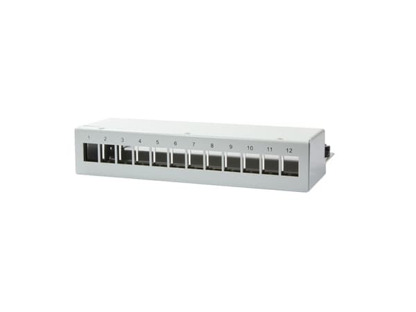 LogiLink NK4052, 10 Gigabit Ethernet, Cat6a, Grå, Gult, 221 mm, 113 mm Grå