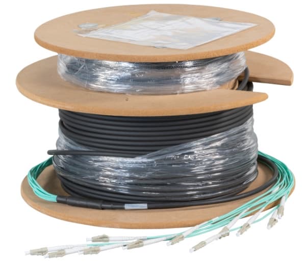 EFB Elektronik O8342L50OM3, 50 m, U-DQ(ZN) BH, OM3, 12x LC, 12x LC