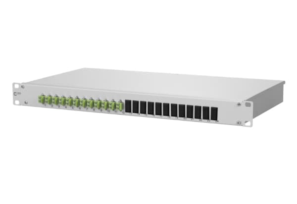 METZ CONNECT 1502587M12-E, LC-D, Kuitu, LCD, Harmaa, Alumiini, Telinekiinnitys