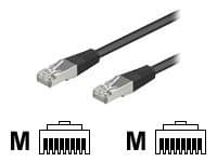 wentronic - Verkkokaapeli - RJ-45 (M) - RJ-45 (M) - 5 m - FTP - CAT 5e - musta