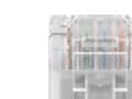 Pikkukuva 2 / 2: goobay - Verkkokaapeli - RJ-45 (uros) RJ-45 (uros) - 5 m - UTP - CAT 6 - muotoiltu, litteä - valkoinen