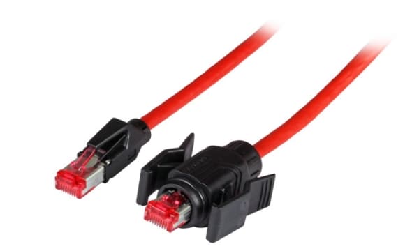 EFB Elektronik K8670.1, 1 m, Cat6a, S/FTP (S-STP), RJ-45, RJ-45, RJ-45