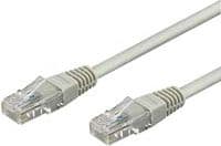 goobay - Koblingskabel - RJ-45 (hann) til RJ-45 (hann) - 20 m - UTP - CAT 5e - uten hindringer, flertrådet - grå