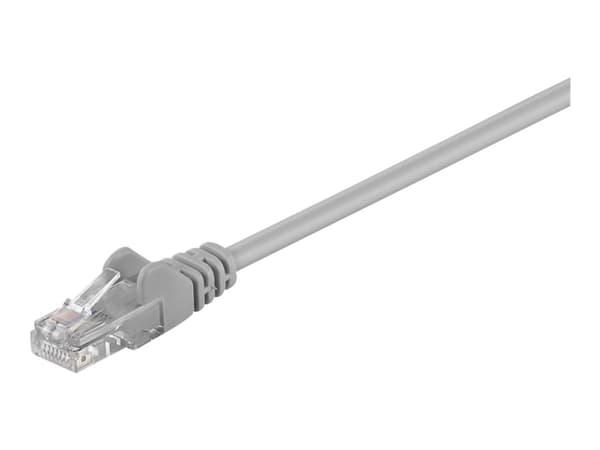 goobay - Koblingskabel - RJ-45 (hann) til RJ-45 (hann) - 20 m - UTP - CAT 5e - uten hindringer, flertrådet - grå