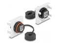 Pikkukuva 1 / 4: Delock Easy 45 -moduuli Verkko RJ45 Cat.6A, 45 x 45 mm, 45 x 45 mm