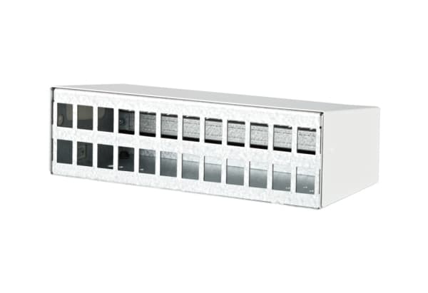 METZ CONNECT 130861-2402KE, Veggmontering, Hvit, Aluminium, Stål, Zink, 240,5 mm, 110 mm, 75,6 mm