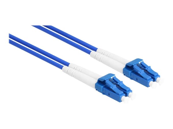 Delock - Nettverkskabel - LC-enkeltmodus (hann) til LC-enkeltmodus (hann) - 3 m - 3 mm - fiberoptisk - dupleks - 9 / 125 micron - OS2 - halogenfri -