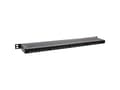 Miniatyrbild 2 av 5: InLine 76824M, RJ45, Cat6a, Svart, Stativmontering, 0.5U, 23 mm