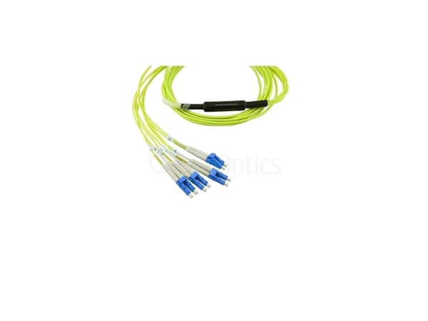 BlueOptics 3HE13897AA-1-BO, 1 m, LC/APC, G.657.A1, MPO, 4x LC